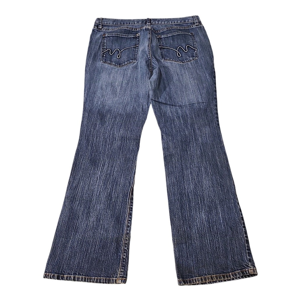 Mossimo Women's Blue Premium Skinny Fit Denim Jeans Sz 12 34x31 - Picture 3 of 10